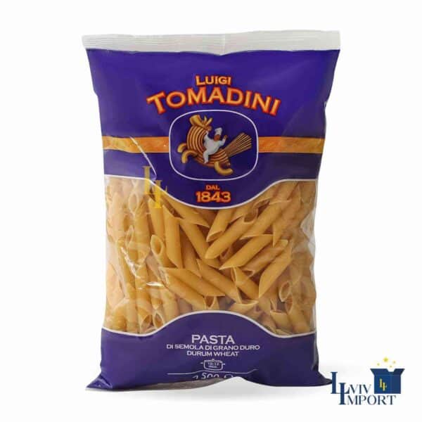 Макарони TOMADINI 500g  74  Penne Rigate (24 шт/42 ящ)