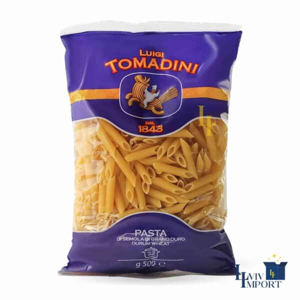 Макарони TOMADINI 500g  73  Pennette Rigate (24 шт/42 ящ)