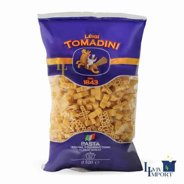 Макарони TOMADINI 500g  22  Giocattoli/Toys (24 шт/56 ящ)