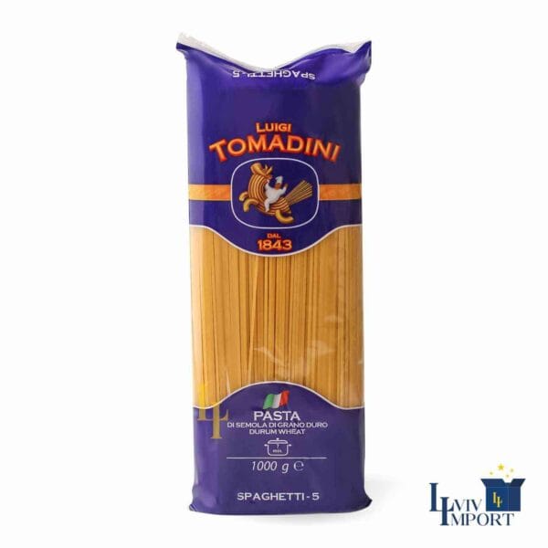 Макарони TOMADINI 1000g  05  Spaghetti (12 шт/90 ящ)