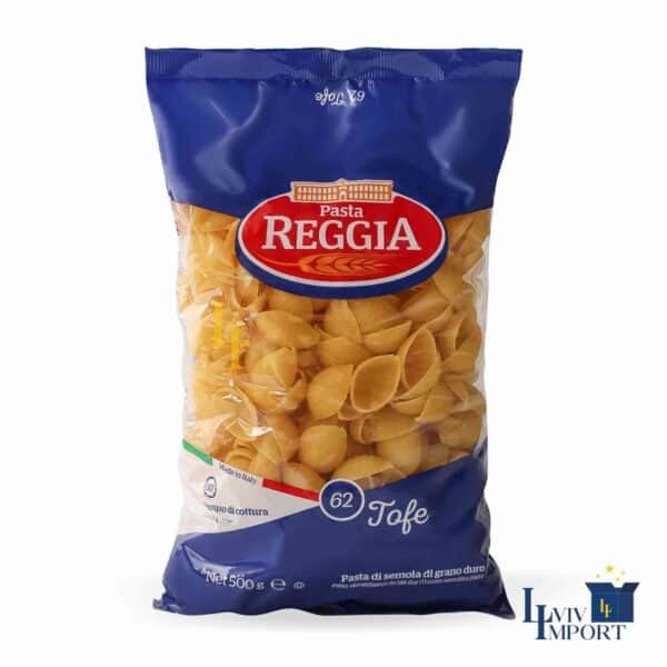 Макарони REGGIA 500g  62  TOFE (24 шт/42 ящ)