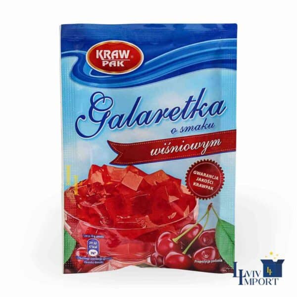 Галаретка KRAW PAK 70g WISNIA (20 шт/400 ящ)