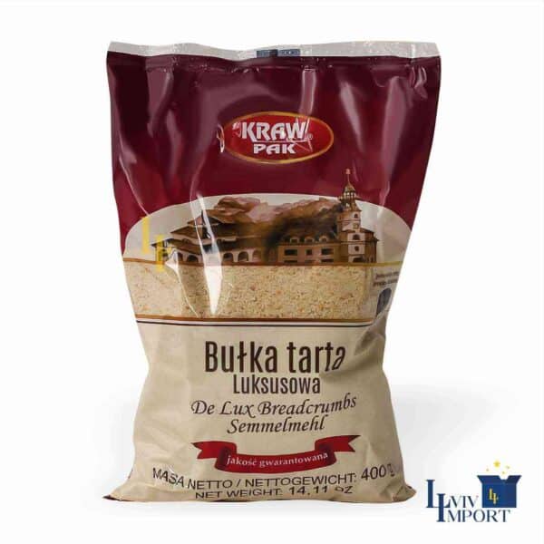 Паніровочні сухарі KRAW PAK BULKA TARTA 400g (12 шт/120 ящ)