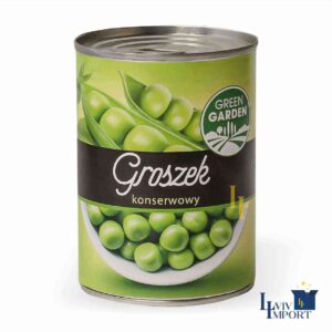 Горошок GREEN GARDEN 400g ж/б (10 шт/180 ящ)