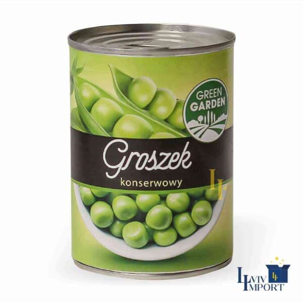 Горошок GREEN GARDEN 400g ж/б (10 шт/180 ящ)
