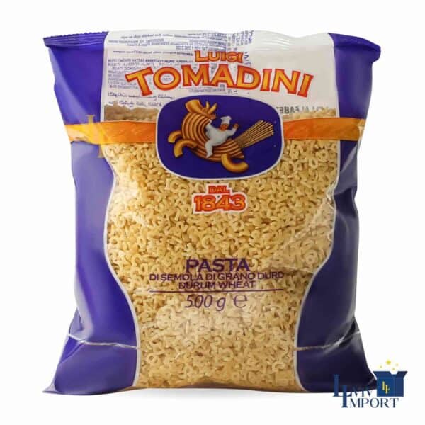 Макарони TOMADINI 500g  31/110  Alfabeto (24 шт/56 ящ)