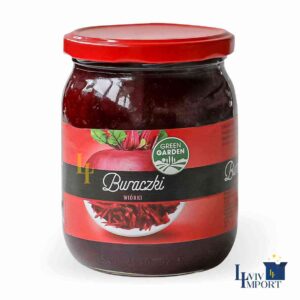 Бурячки консервовані GREEN GARDEN 480g ск/б (8 шт/108 ящ)