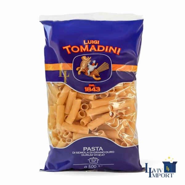 Макарони TOMADINI 500g  59  Tortiglioni/Rigatoni (24 шт)