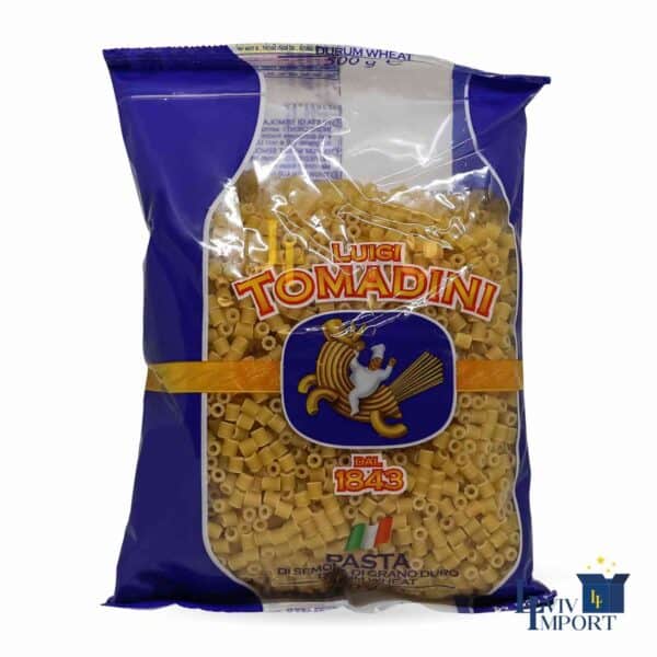 Макарони TOMADINI 500g  39  Corallini Rigati (24 шт)