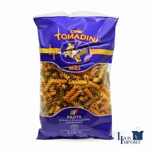 Макарони TOMADINI Tricolore 500g  82  Fusilli  (24 шт)