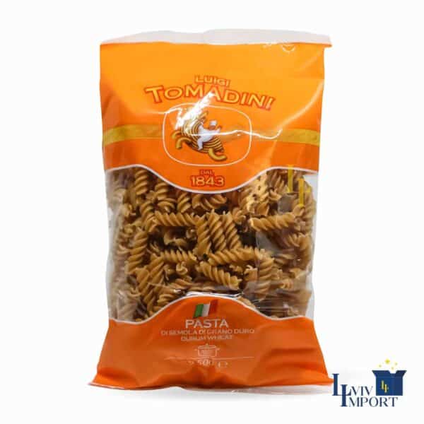 Макарони TOMADINI INTEGRALI  500g  82  Fusilli (24 шт)