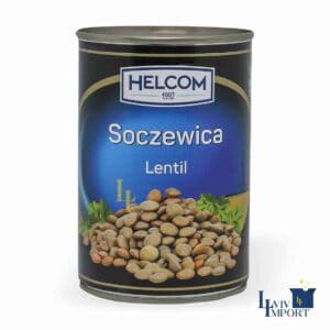 Сочевиця HELCOM 400g Soczewica ж/б (24 шт/72 ящ)