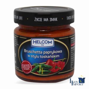 Соус Брускетта HELCOM 225ml тосканська паприкова (8 шт/280 ящ)