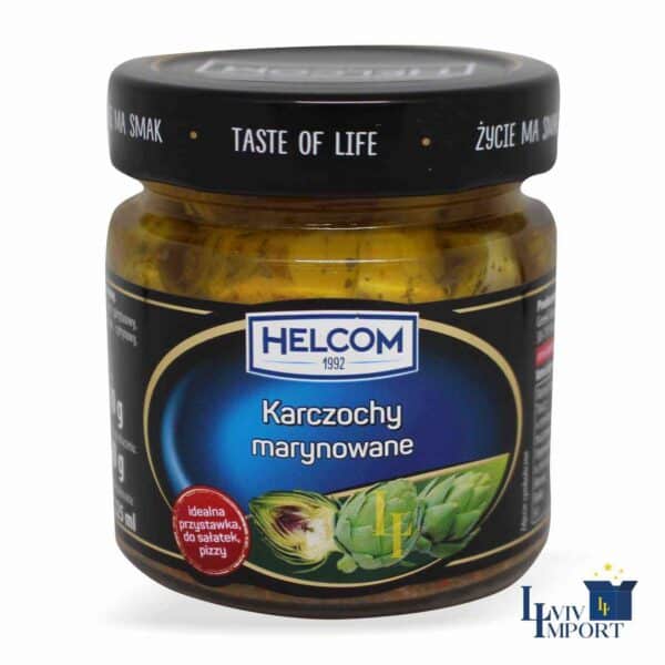 Артишоки мариновані HELCOM 225ml ск/б (8 шт/280 ящ)