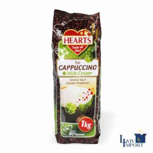 Напій CAPPUCCINO HEARTS 1kg Irish cream (10 шт/54 ящ)