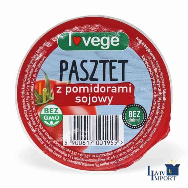 Паштет SANTE 113g lovege соєвий з томатами (12 шт)