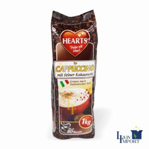 Напій CAPPUCCINO HEARTS 1kg Kakaonote (10 шт/54 ящ)