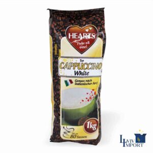 Напій CAPPUCCINO HEARTS 1kg White (10 шт)