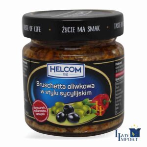 Соус Брускетта HELCOM 225ml сицилійська оливкова (8 шт/280 ящ)