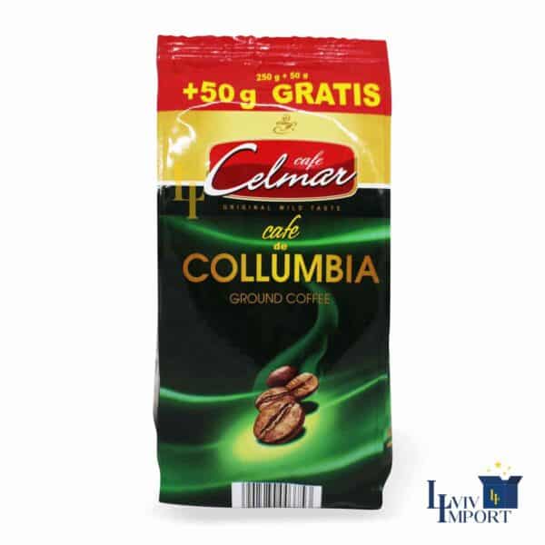 Кава мелена Celmar DE COLLUMBIA 250+50g (15 шт)
