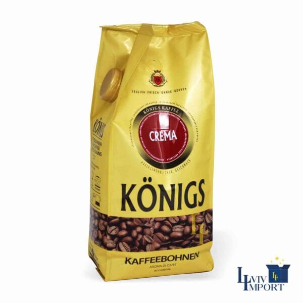 Кава в зернах KONIGS Oro Cremа 1kg (4 шт)