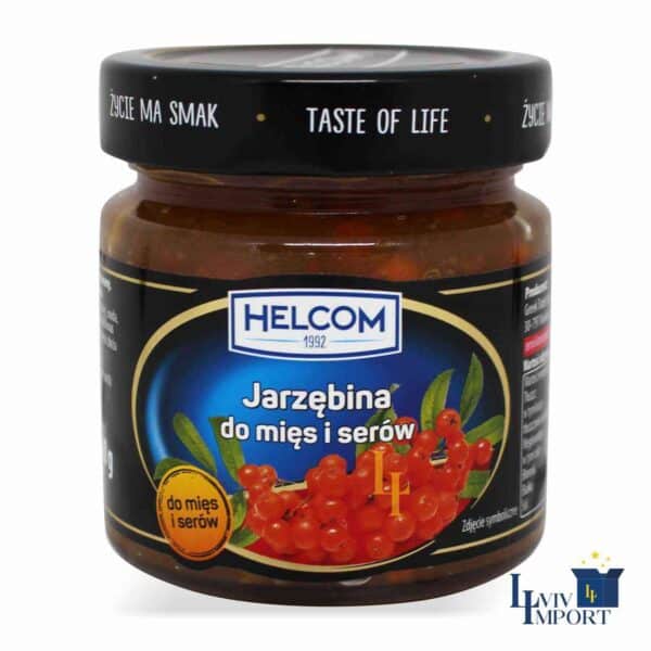 Соус HELCOM 210g Горобина для м'яса та сирів (8 шт/280 ящ)
