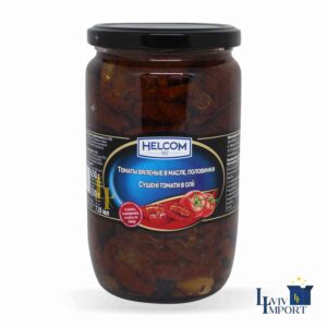 Помідори в'ялені HELCOM 650g в олії ск/б (8 шт/84 ящ)