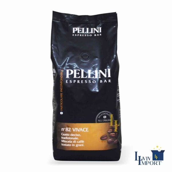 Кава в зернах PELLINI Espresso Bar 1kg №82 Vivace (6 шт/72 ящ)