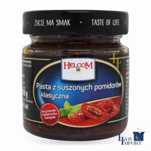 Паста HELCOM 190g з в'ялених помідорів класична ск/б (8 шт/280 ящ)
