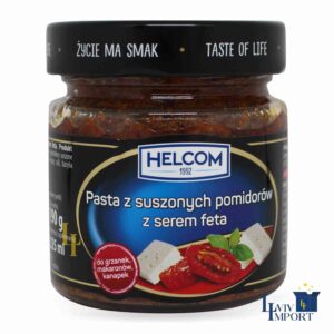 Паста HELCOM 190g з в'ялених помідорів з сиром фета ск/б (8 шт/280 ящ)