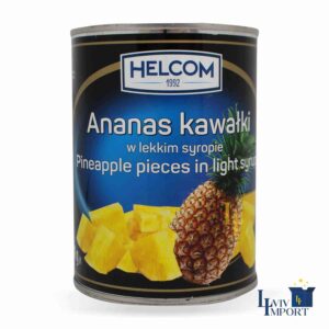 Ананас HELCOM 565g шматочки ж/б (24 шт/54 ящ)
