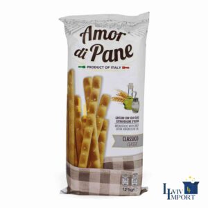 Грісіні (хлібні палички) HELCOM 125g Amor di Pane класичні (18 шт/104 ящ)