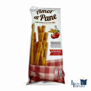 Грісіні (хлібні палички) HELCOM 125g Amor di Pane зі смаком піци (18 шт/104 ящ)