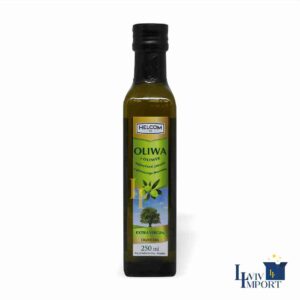 Олія оливкова HELCOM 250ml першого віджиму ск/б (12 шт/160 ящ)