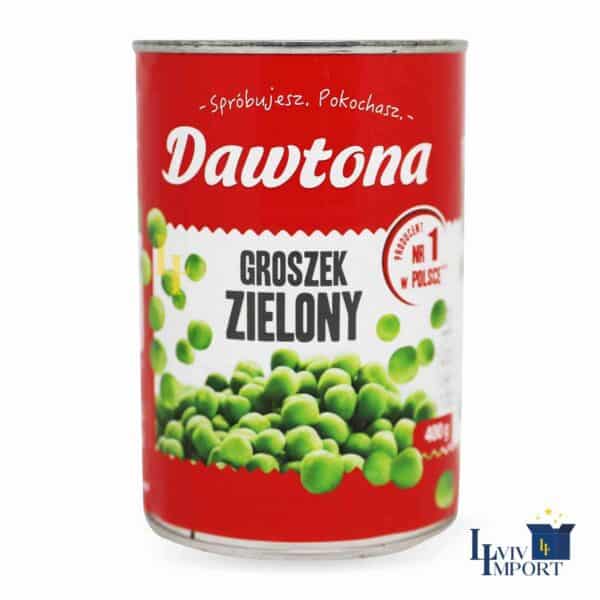 Горошок DAWTONA 400g ж/б (6 шт/288 ящ)
