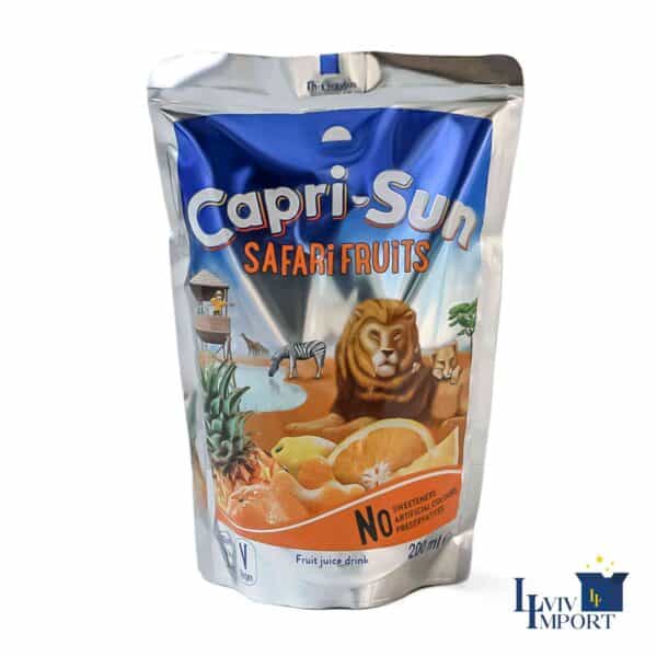 Сік CAPRI SUN 200ml Safari Fruits (CZ) (40 шт/81 ящ)