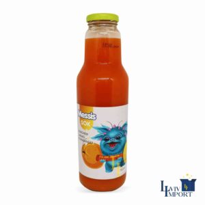 Сік скло MESSIS 750ml "Монстрик" апельсин+ морква+ яблуко (6 шт/125 ящ)