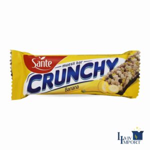 Злаковий батончик SANTE 40g Crunchy з бананом в глазурі (25 шт/500 ящ)