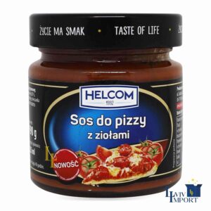 Соус до піци HELCOM 190g з травами ск/б (8 шт/280 ящ)