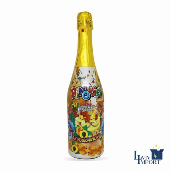Дитяче шамп' безалкогольне PINOKIO 750ml персик (6 шт/95 ящ)