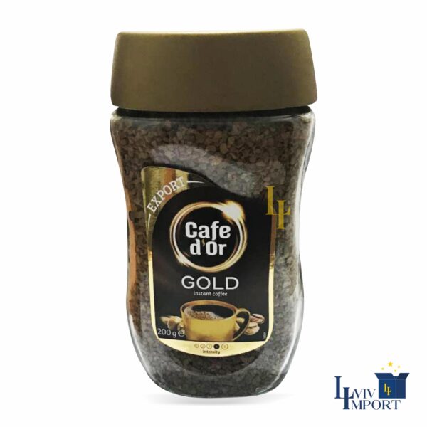 Кава розчинна CAFE D'OR Gold 200g (9 шт/120 ящ)