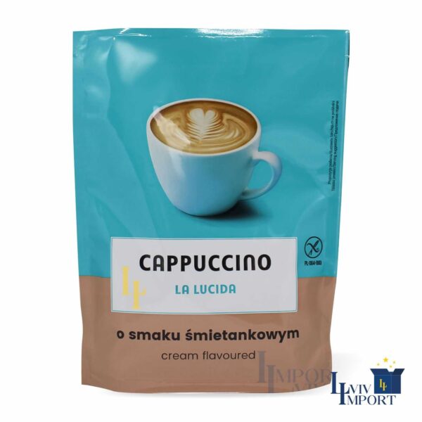 Напій CAPPUCINO 100g вершковий LA LUCIDA (12 шт/152 ящ)