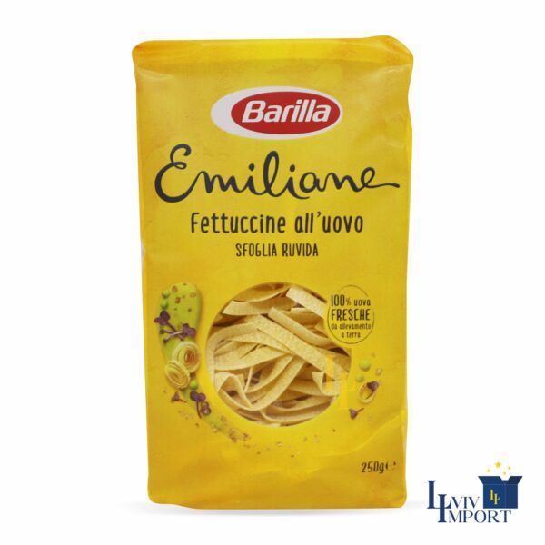 Макарони яєчні BARILLA EMILIANE 250g  №175  Fettuccine  (20 шт/32 ящ)