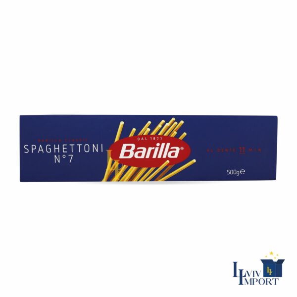 Макарони BARILLA 500g  №07  Spaghettoni  (24 шт/56 ящ)