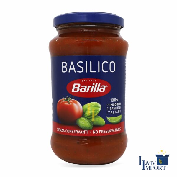 Соус BARILLA 400g Basilico (6 шт/200 ящ)