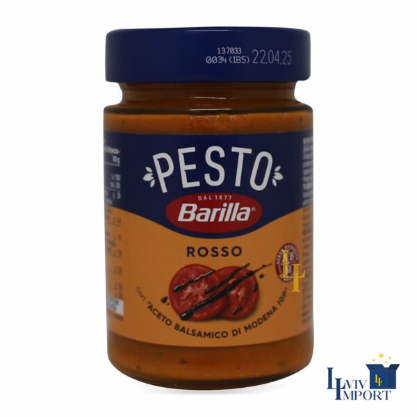 Соус BARILLA 190g Pesto Rosso (12 шт/180 ящ)