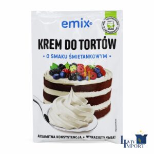 Крем для тортів EMIX 100g вершковий (20 шт/240 ящ)