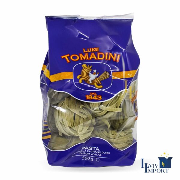 Макарони гнізда TOMADINI 500g  96  Tagliatelle verdi (8 шт)