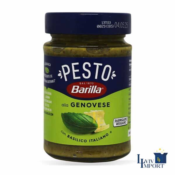 Соус BARILLA 190g Pesto Genovese (12 шт/180 ящ)