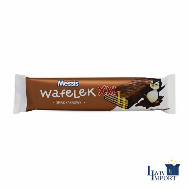 Вафлі MESSIS 50g з какао-кремом (30 шт/320 ящ)